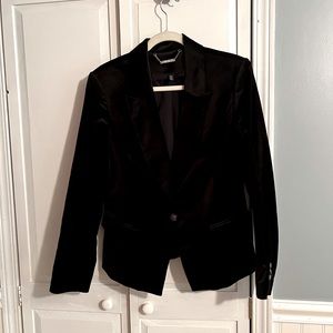 WHBM Black velvet jacket - new no tags - size 12